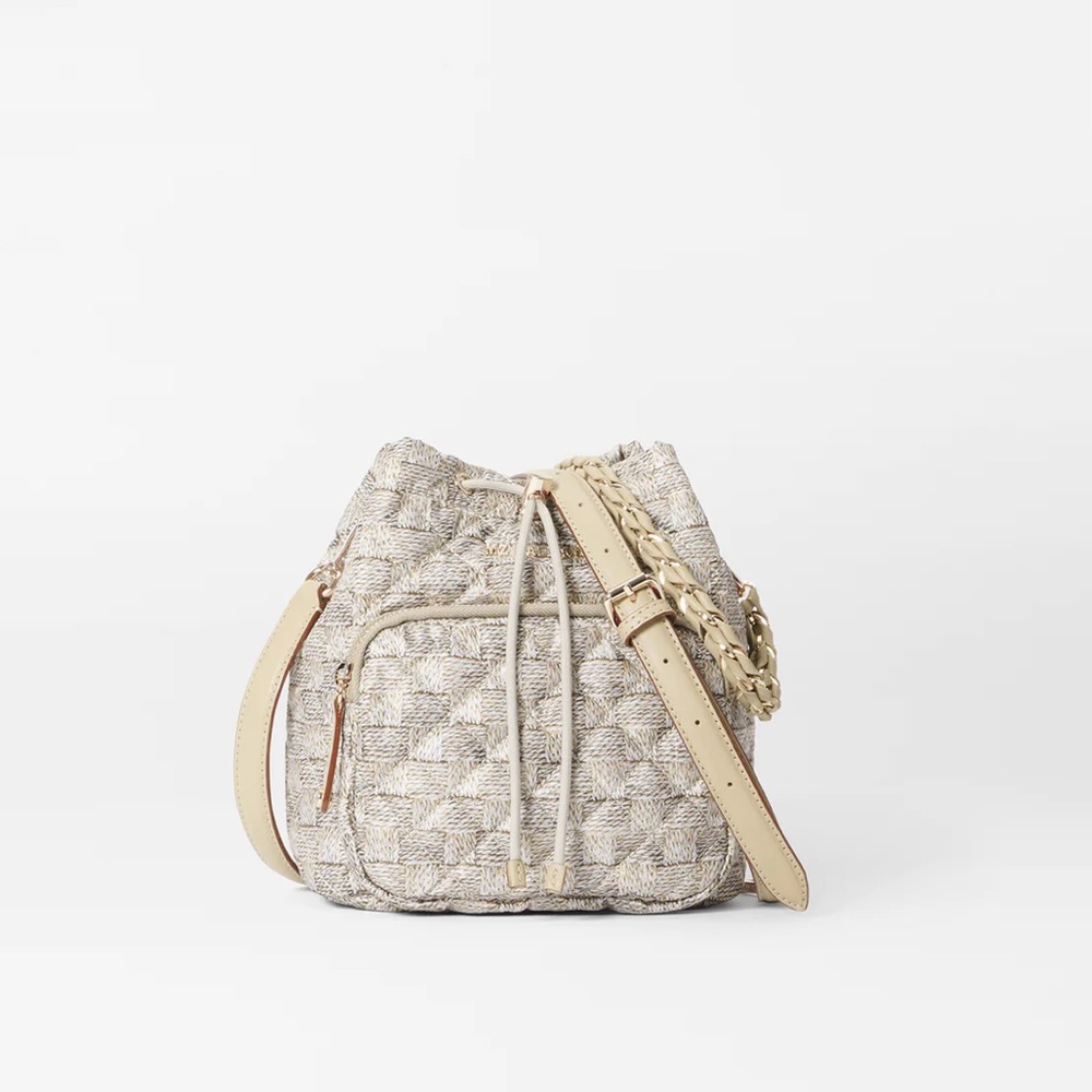 MZ Wallace Crosby Drawstring Bucket Bag